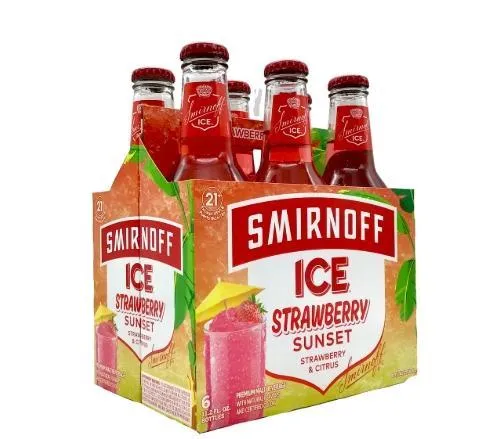 Malt Smirnoff Ice 6pk Strawberry Sunset