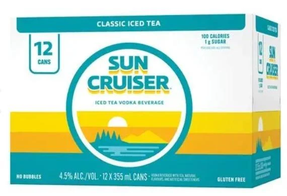 Cocktail Sun Cruiser 12pk Classic Iced Tea