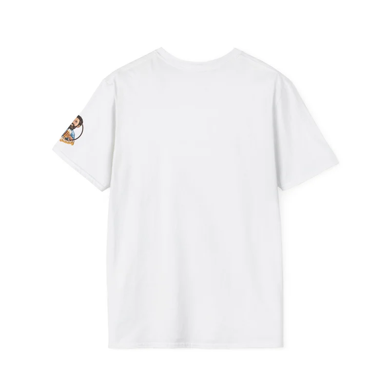 Unisex Softstyle T-Shirt: Beer-Man vs Dry-January Man