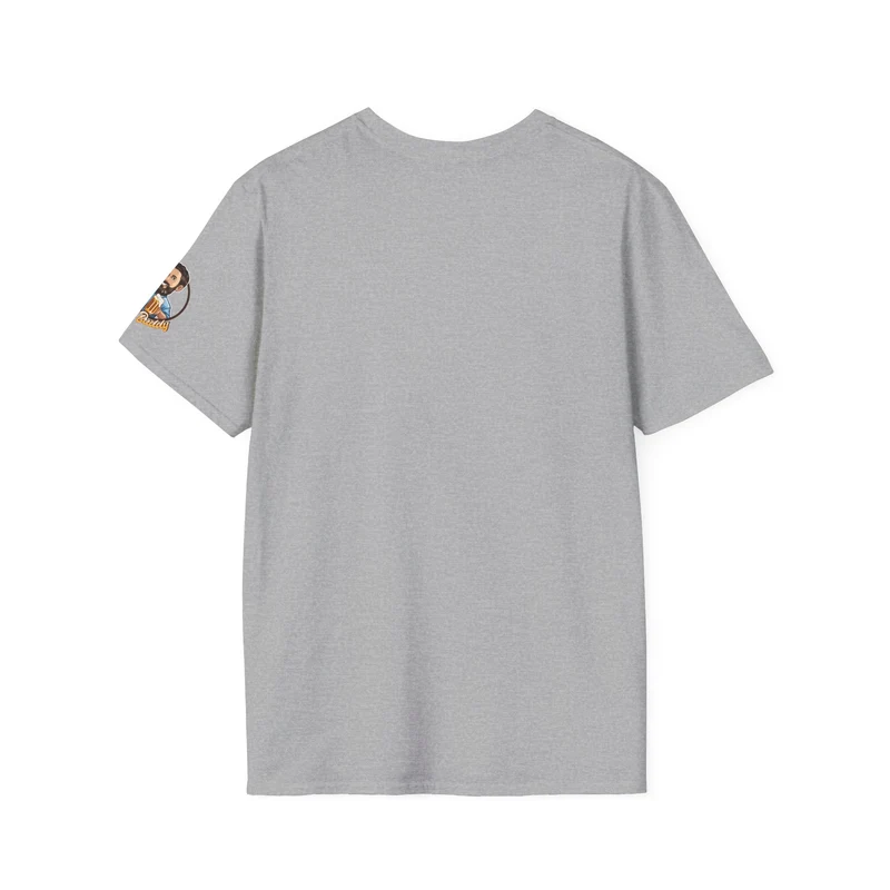 Unisex Softstyle T-Shirt: Beer-Man vs Dry-January Man