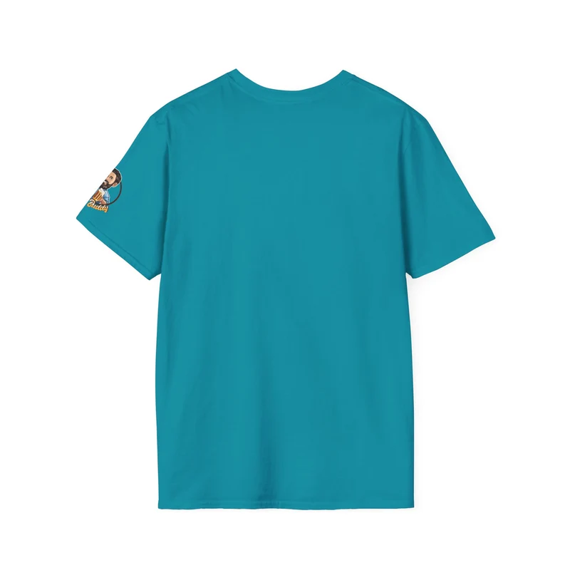 Unisex Softstyle T-Shirt: Beer-Man vs Dry-January Man