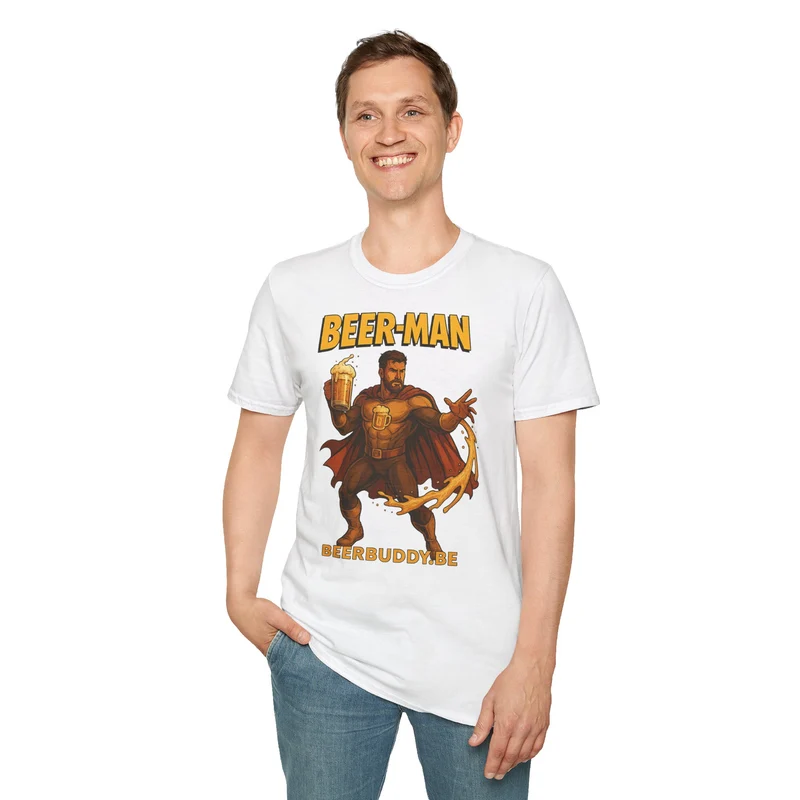 Unisex Softstyle T-Shirt – Beer-Man