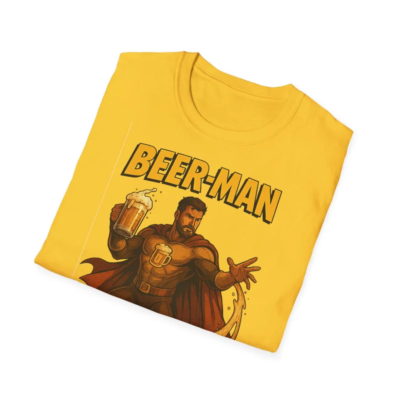 Unisex Softstyle T-Shirt – Beer-Man