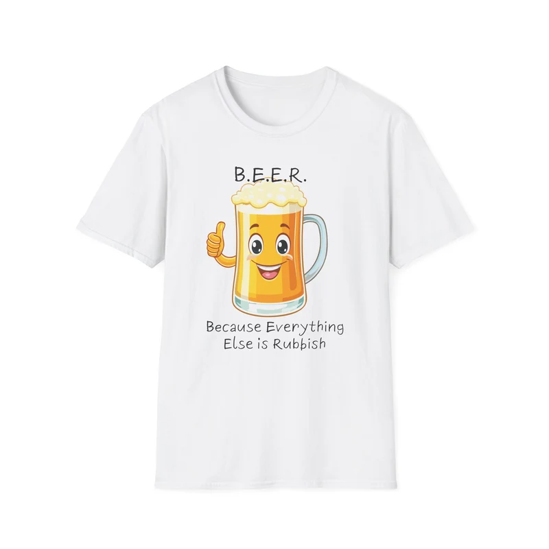Unisex Softstyle T-Shirt - B.E.E.R.-