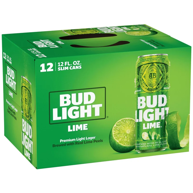 Beer DOM Bud Light Cans 12pk Lime