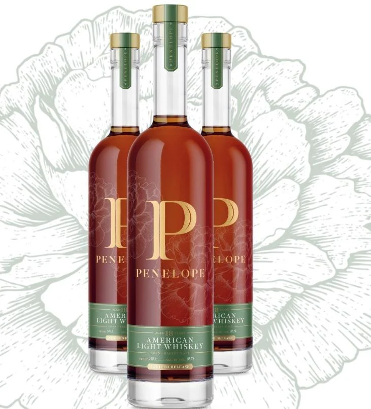 Whiskey Penelope 18yr American Light Whiskey