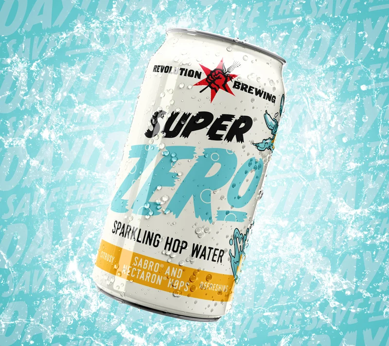 Super-Zero - Non-Alcoholic Hop Water (12-pack)