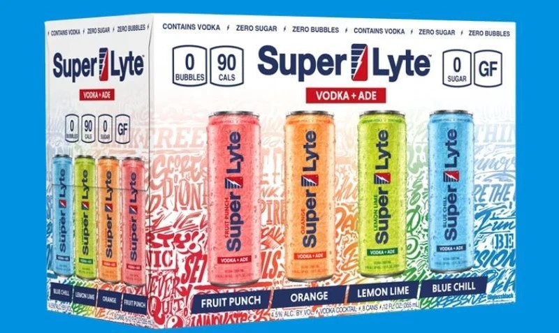 Cocktail Super Lyte 8pk Vodka+Ade