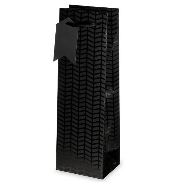 Misc Cakewalk Matte Black Single Bottle Bag