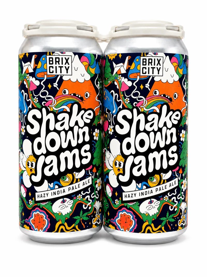Beer Brix City Brewing Shake Down Jams Hazy India Pale Ale