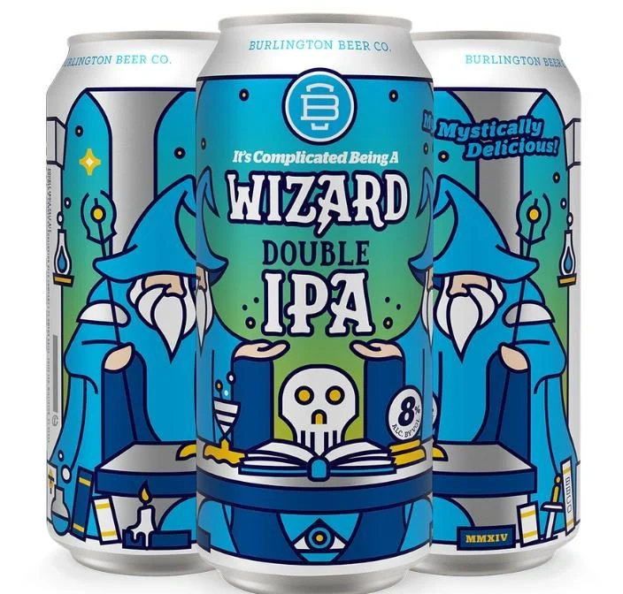 Beer Burlington Beer Co 4pk It's Complicated being a Wizard IIPA