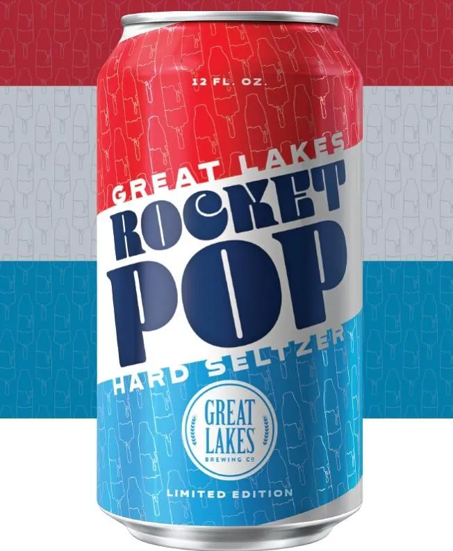 Seltzer Great Lakes 6pk Rocket Pop Hard Seltzer