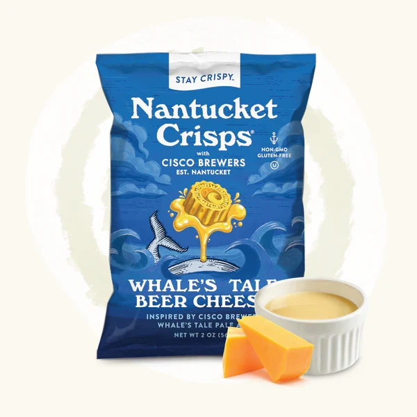 Misc Snacks Nantucket Crisps 20oz Whale's Tale Beer Cheese