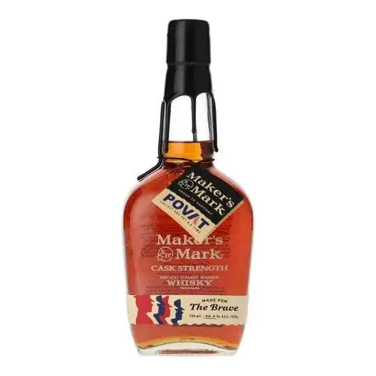 Bourbon Maker's Mark Cask Strength Made for the Brave
