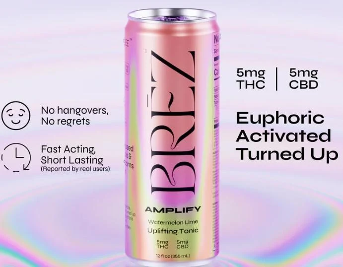 THC Brez 4pk Amplify Watermelon Lime