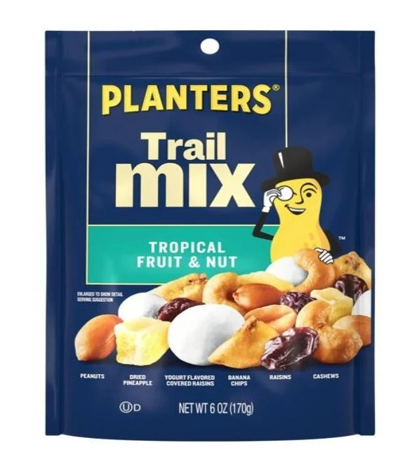 Misc Snack Planters 6oz Trail Mix Tropical Fruit & nut