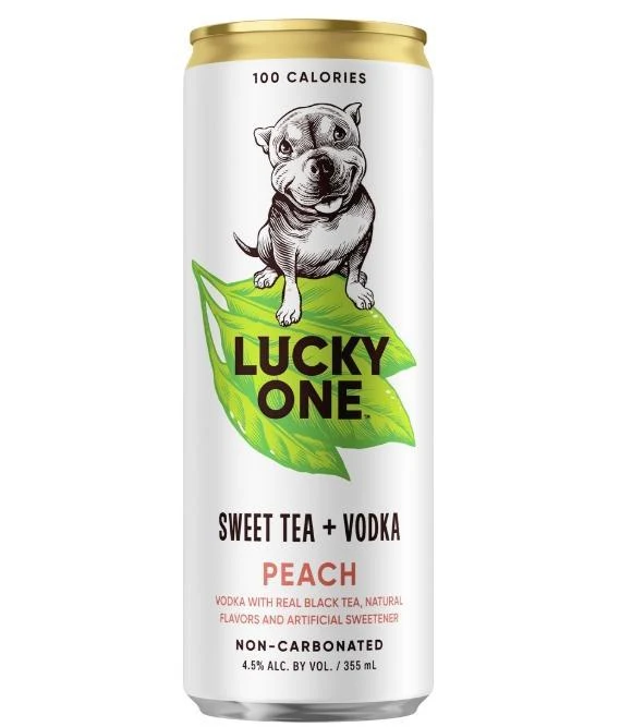 Cocktail Lucky One 4pk Peach Sweet Tea
