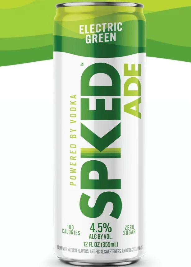Cocktail Spiked Ade 4pk Electric Green