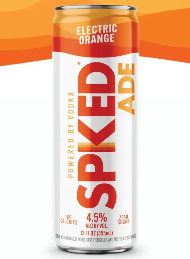 Cocktail Spiked Ade 4pk Electric Orange