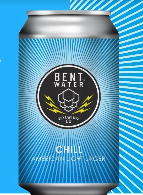 Beer Bent Water 12pk Can Chill