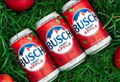 Beer Busch Light 6pk Apple
