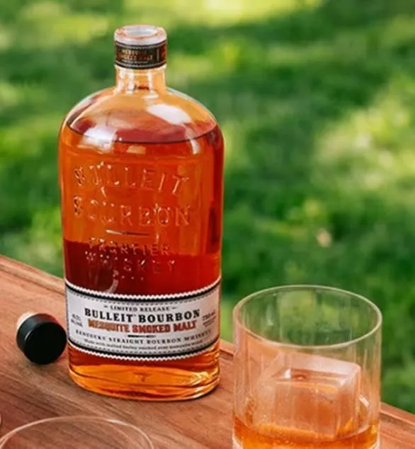 Bourbon Bulleit 750ml Mesquite Smoked