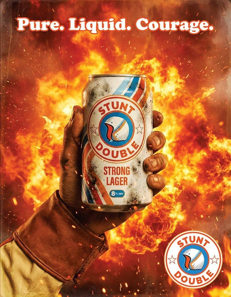 Beer 19.2oz Stunt Double Lager