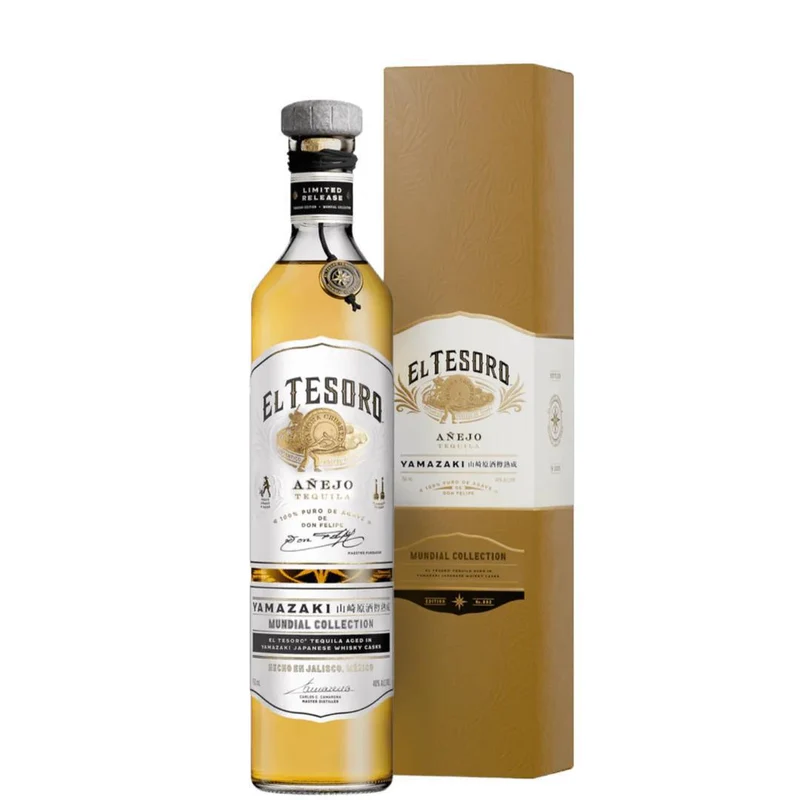 Tequila El Tesoro 2025 Anejo Yamazaki