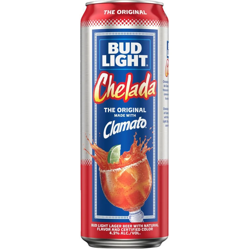 Beer Single Bud Light 16oz Chelada