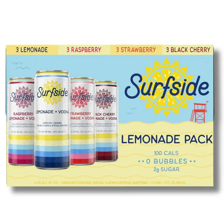 Cocktail Surfside 12pk Lemonade Variety