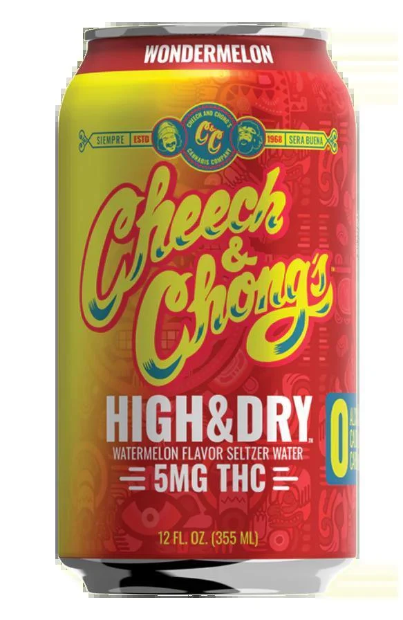 THC Cheech & Chong 12oz can Wondermelon