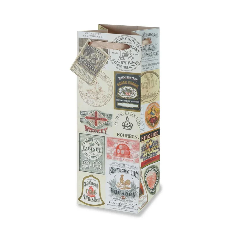 Misc Cakewalk Gift Bag 1.5L Whiskey Lables
