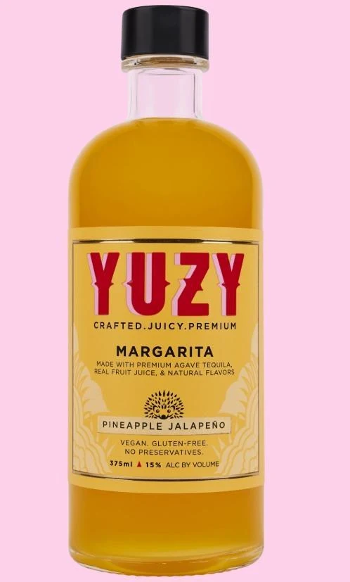 Cocktail Yuzy 375ml Margarita Pineapple Jalapeno *Gluten Free