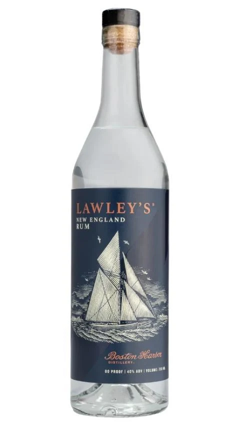 Rum Boston Harbor Distillery Lawley's 750ml New England White Rum