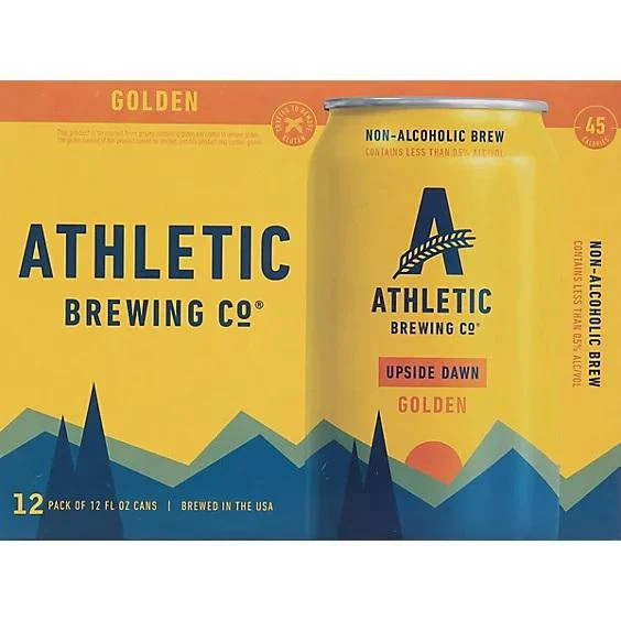 N/A Beer Athletic Brewing Co 12pk Upside Dawn