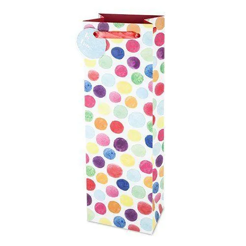 Misc Gift Bag Cakewalk Watercolor Dots