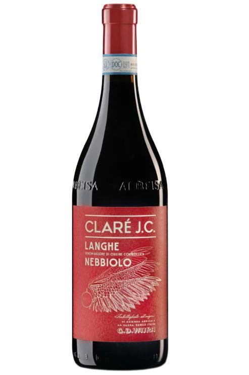 Red Wine G.D. Vajra 750ml Clare JC Langhe Nebbiolo