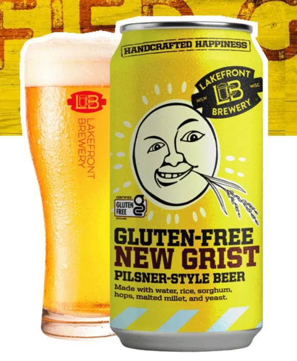 Beer Lakefront Brewery 6pk New Grist Pilsner *Gluten Free