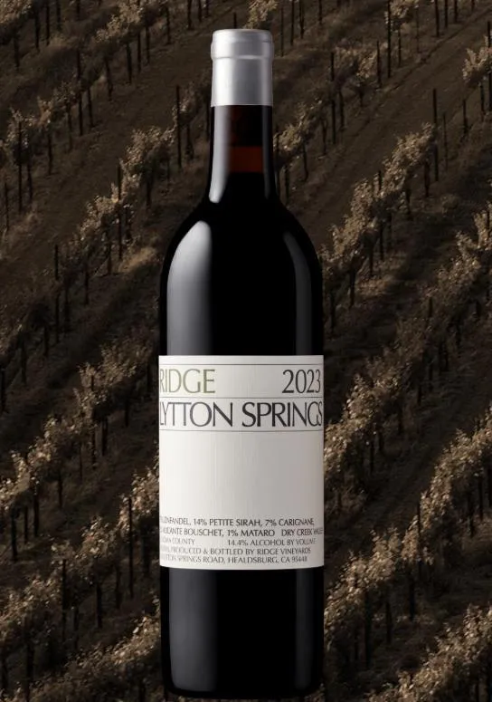 Red Wine Ridge 2023 Lytton Springs Organic