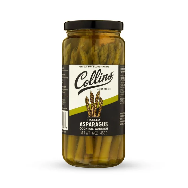Misc Snack Collins16oz Pickled Asparagus