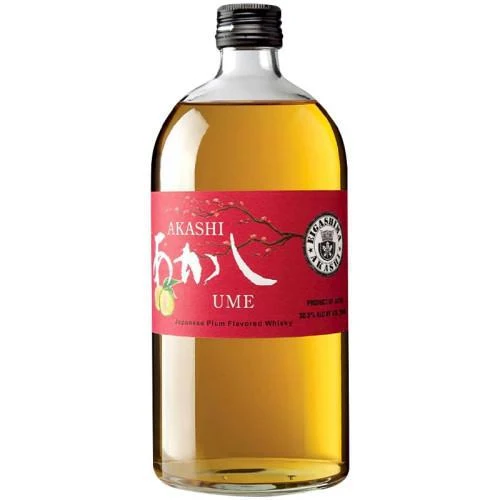 Whisky Japanese Akashi UME plum flavored