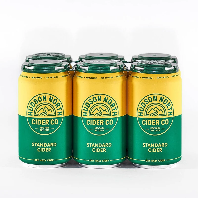 Cider Hudson North Co 6pk Standard Cider