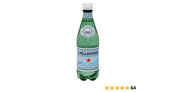 NA Water San Pellegrino 16.9oz plastic