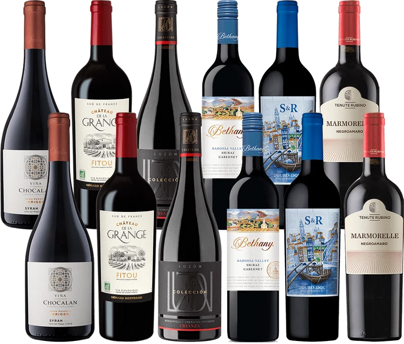 Fireside Reds - 12 Bottle Mixed Case