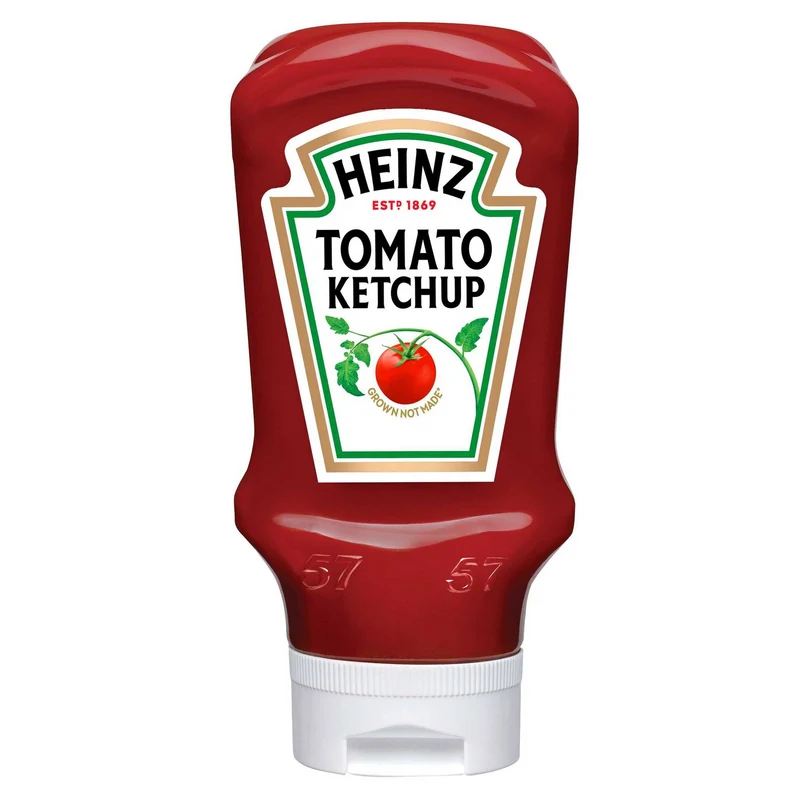 Heinz Tomato Ketchup Top Down Gluten Free 460g