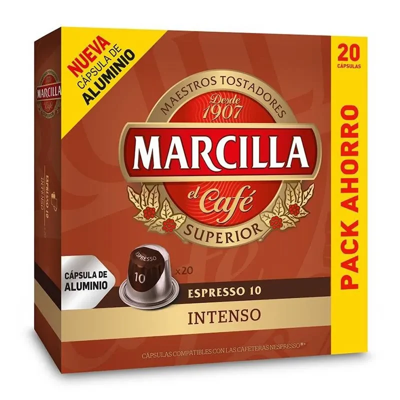 Marcilla Largo Coffee Capsules 20 Pack
