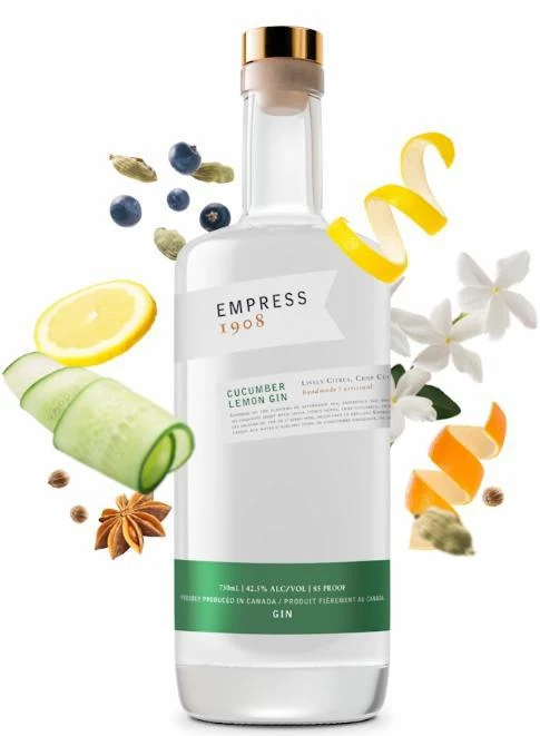 Gin Empress 1908 750ml Cucumber Lime