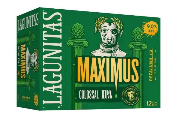 Beer Lagunitas 12pk Cans Maximus DIPA