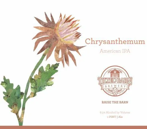 Beer RI Tilted Barn 4pk Chrysanthemum IPA