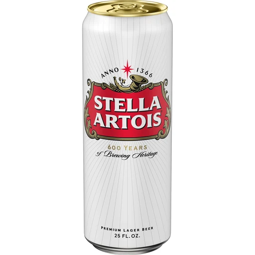 Beer 25oz Can Stella